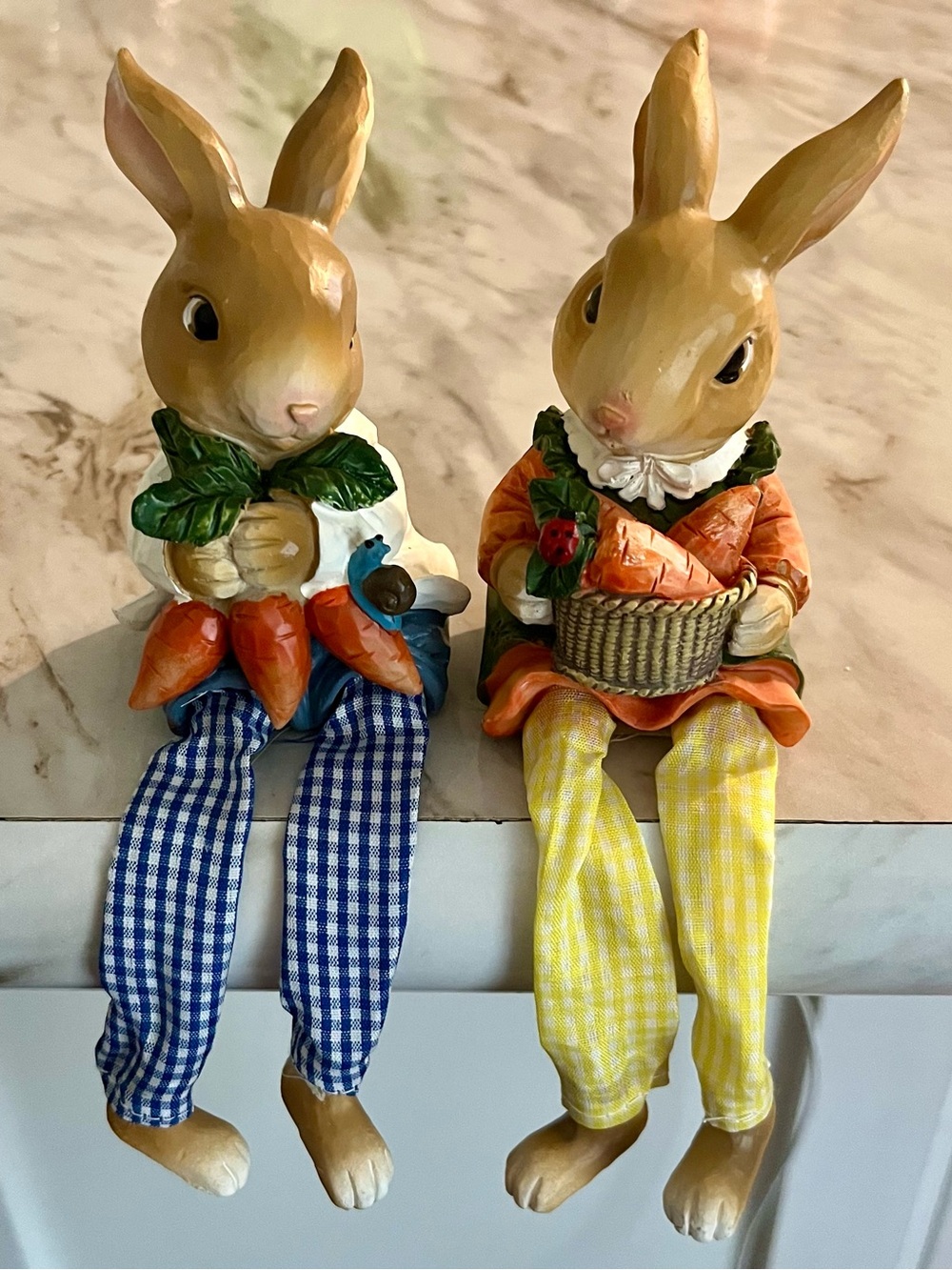 2 Hobby Lobby Rabbits - Picture 2 of 3